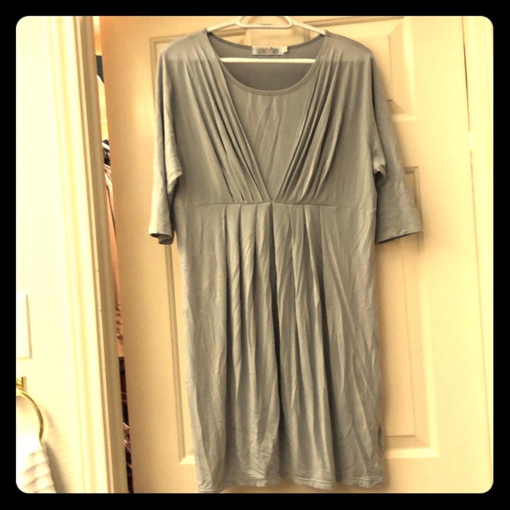 Latched Mama Nursing Dress Knee Length 3/4 Sleeves
